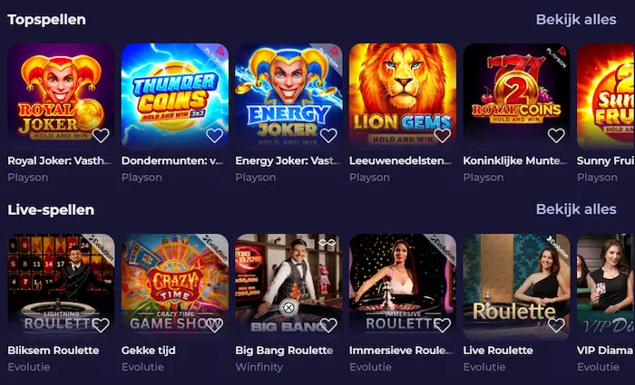 Lazy Bar Casino Spelletjes